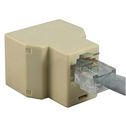 Acheter Wewoo RJ45 1x2 Ethernet Connecteur Splitter