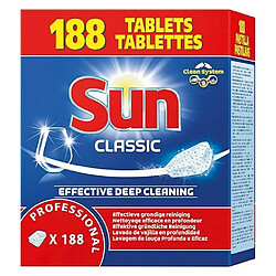 Tablettes Sun pour lave-vaisselle - Boîte de 188