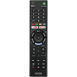 SANAG Sony Bravia Rmt-Tx300E Telecommande De Rechange Pour Tv Sony Avec Boutons Netflix Et You Tube