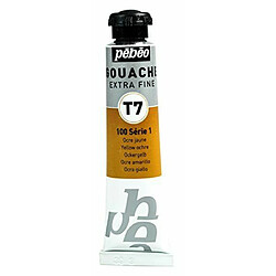 Pébéo Peinture Gouache 1 Tube de 20 ml Ocre Jaune Vif