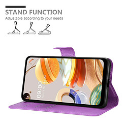 Cadorabo Coque LG K61 Etui en Violet