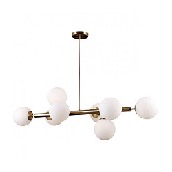 Luminaire Center Suspension moderne Raddi en verre