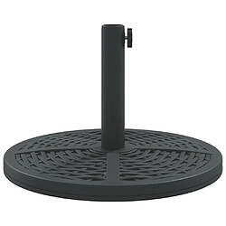 Acheter vidaXL Base de parasol pour mâts Ø38 / 48 mm 12 kg rond