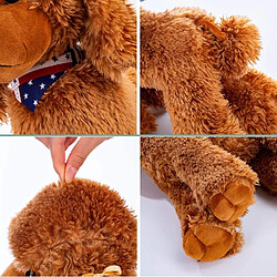 Avis Universal Peluche caniche chien chiot peluche animal poupée poupée enfant cadeau marron 12 pouces