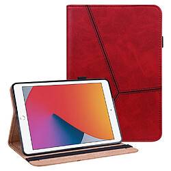 Etui en PU avec support rouge pour votre Apple iPad 10.2 (2020)/(2019)