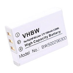 Batterie vhbw de caméra pour Fujifilm Real 3D W1 comme Fuji NP-95, Ricoh DB-90.