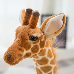 Universal 60 cm taille énorme simulation girafe peluche mignon animal en peluche douce vie réelle girafe poupée cadeau d'anniversaire pour les enfants jouets | Peluche animaux en peluche