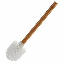 Berilo Brosse de salle de wc Marron Blanc Bambou (8 x 35,5 x 8 cm) (24 Unités)