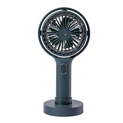 JJBRDZ-Mini Ventilateur Portatif Portatif pour la Maison Table de Climatiseur Portable Rechargeable Ventilateurs USB Batterie Intégrée Vert