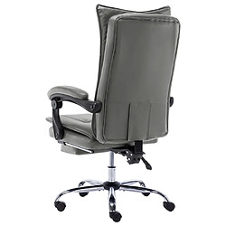 Acheter Helloshop26 Chaise fauteuil siège de bureau informatique étude anthracite similicuir anthracite 02_0023981