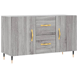 vidaXL Buffet sonoma gris 100x36x60 cm bois d'ingénierie