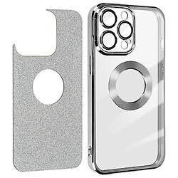 Avizar Coque iPhone 13 Pro Paillette Argent