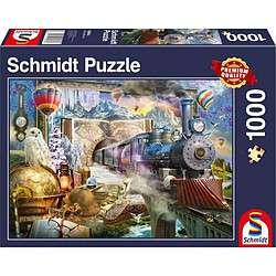 Acheter Schmidt Spiele- Voyage Magique, Puzzle de 1000 pièces, 58964, Coloré