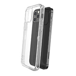 Raptic Coque pour iPhone 12 Pro Max GLASS Élégante et Antichoc Transparent