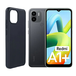 Visiodirect Coque de protection souple silicone Noir pour Xiaomi Redmi A1+ 6.52" 220733SFG