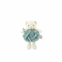 Peluche boule Ours Vert 23cm - Kaloo pas cher