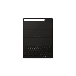 Samsung Book Cover Keyboard Slim sans Touch Pad, clavier non-amovible avec touche Galaxy AI pour Galaxy Tab S9+ / S9FE+ / S10+ Coloris Noir EF-DX820BBEGFR