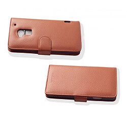 Cadorabo Coque HTC ONE MAX T6 Etui en Brun