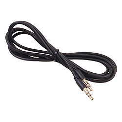 Maclean Câble audio jack 3.5mm mâle noir