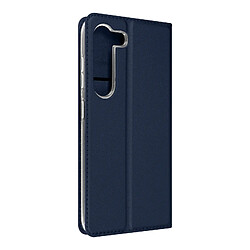 Housse pour Galaxy S23 Clapet Porte-carte Fonction Support Dux Ducis Bleu Nuit