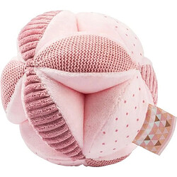 NATTOU Balle d'activités - 100% polyester - Rose