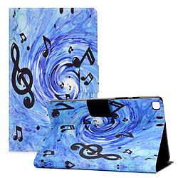 Etui en PU Conception d'impression de motifs Note musicale pour votre Samsung Galaxy Tab A7 Lite 8.7 pouces T220/T225