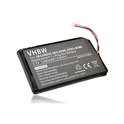 Vhbw batterie LI-POLYMER 1200mAh pour NAVIGON 40 Easy, 40 Plus, 40 Premium, remplace 8390-ZC01-0780, 384.00035.005