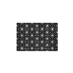 Acheter Beliani Tapis en viscose noire et argentée avec motif abstrait 160 x 230 cm SIBEL