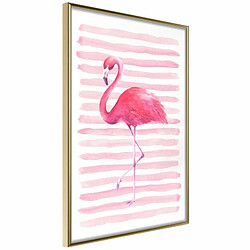 Paris Prix Affiche Murale Encadrée Pink Madness 20 x 30 cm Or