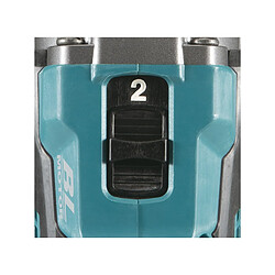 Perceusevisseuse sans fil Makita DF001GD201 40 V 2 batteries 25 Ah chargeur coffret Makpac