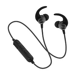 Écouteurs Sport Bluetooth Magnétiques avec Ailettes Série Active Swissten Noir