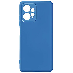 Avizar Coque pour Xiaomi Redmi Note 12 4G Semi-rigide Soft-touch Fast Cover Bleu