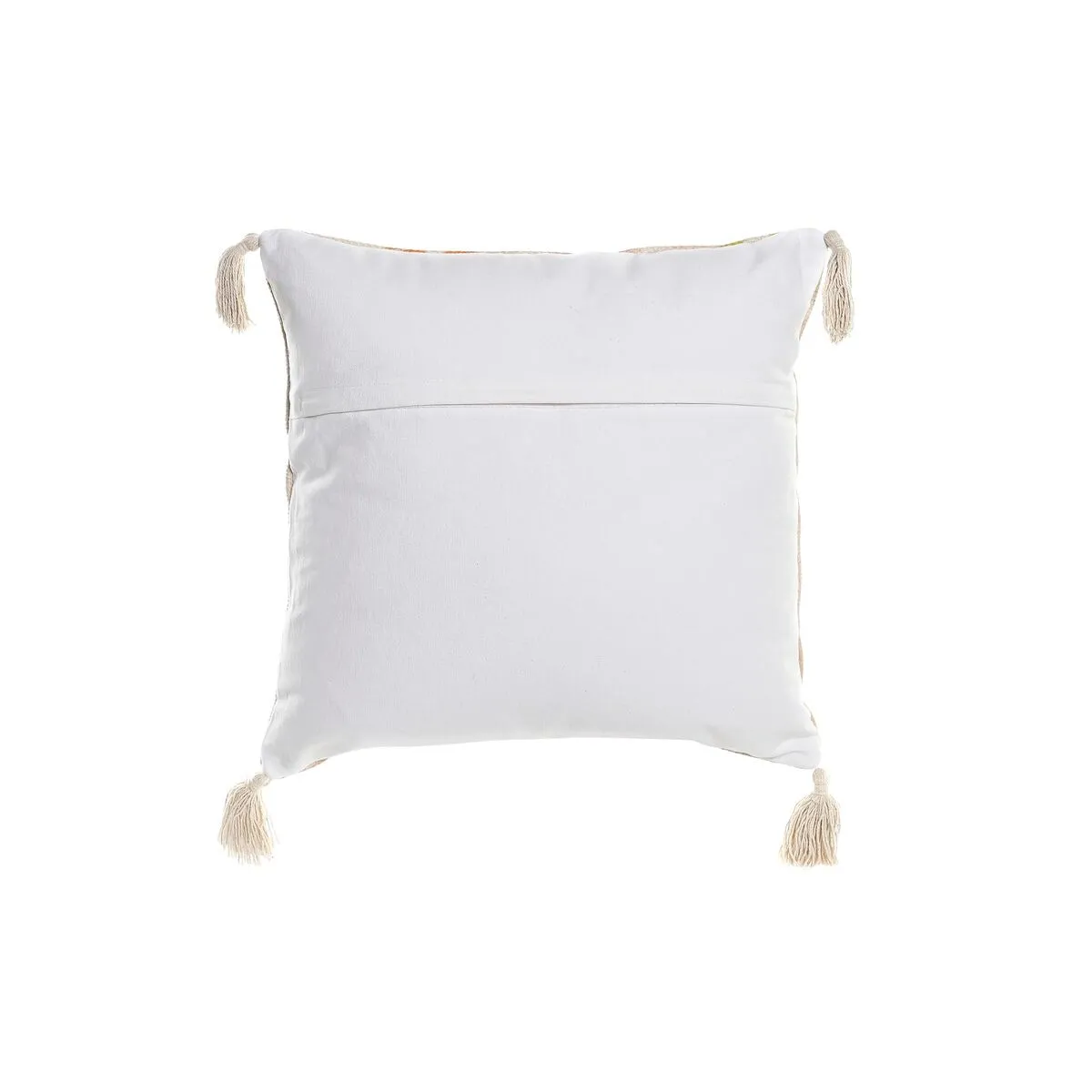 Avis Coussin DKD Home Decor Beige Polyester Coton Aluminium Multicouleur Feuille d'une plante (45 x 10 x 45 cm)