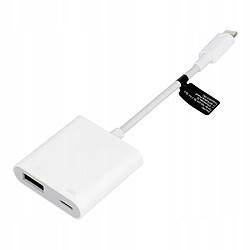 GUPBOO Adaptateur Lightning 8 broches vers USB A + charge 8 broches,JL1699