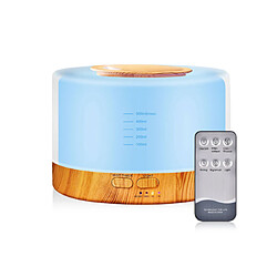 Avis YP Select Humidificateur d'air à grain de bois avec diffuseur d'huile essentielle télécommandé 500 ml marron