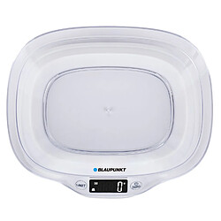 Blaupunkt Balance de cuisine numérique avec bol amovible de 1,2 litre jusqu'à 5 kg Touches numériques Balance numérique