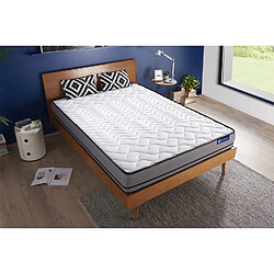 ACTISOM Matelas ACTIFLEX 120x200cm RESSORTS ENSACHES 3zones de confort pas cher