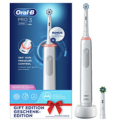 Avis Oral-B Pro 3 80332205 brosse à dents électrique Adulte Brosse à dents rotative oscillante Blanc