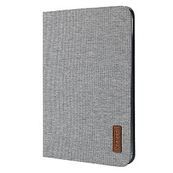 Etui en PU texture, auto-absorbée gris pour votre Apple iPad mini (2021)