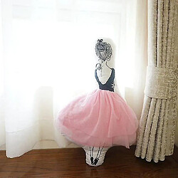 Acheter Universal Ballerina Girl Plux Cushion Pink Gauze Toy Poll amovible et lavable (53 * 33 cm)