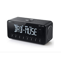 Radio-réveil double alarme - m-196dbt - MUSE