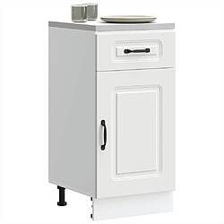 vidaXL Armoire de cuisine Kalmar blanc bois d'ingénierie