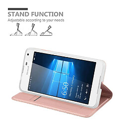 Cadorabo Coque Nokia Lumia 650 Etui en Rose pas cher