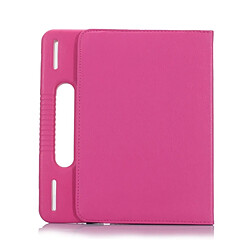 Avis Wewoo Smart Cover Magenta pour iPad mini 4/3/2/1 7,9 pouces 360 degrés Rotation étui en cuir + EVA Amovible Bumper Housse de protection avec poignée & 3 Gears Holder & Sleep / Réveil