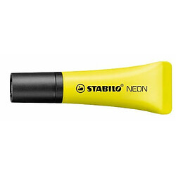 Acheter Newtons Stabilo NEON Lot de 10 Surligneur 2 à 5 mm Encre Jaune