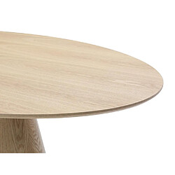 Acheter Vente-Unique Table à manger 6 personnes placage chêne - Naturel clair - ANTELADA