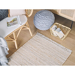 Avis Beliani Tapis beige à carreaux 80 x 150 cm ZERDALI