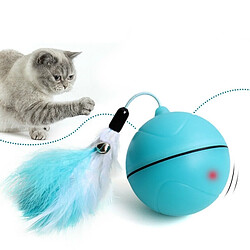 Avis Wewoo Jouet pour drôle de chat de boule d'instantané LED rechargeable par USB bleu