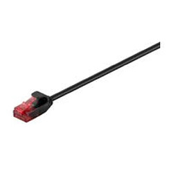 Disney Microconnect V-UTP60015S-SLIM 0.15m Cat6 U/UTP (UTP) Noir câble de réseau - câbles de réseau (0,15 m, Cat6, U/UTP (UTP), RJ-45, RJ-45, Noir)