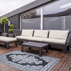 Esschert Design Tapis de jardin reversible Perse.